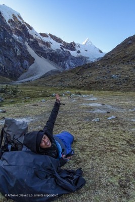 Alpamayo y vivac Jancarurish 4200mFoto: 13Unos buenos días de lujoAntonio Chávez S.S.
