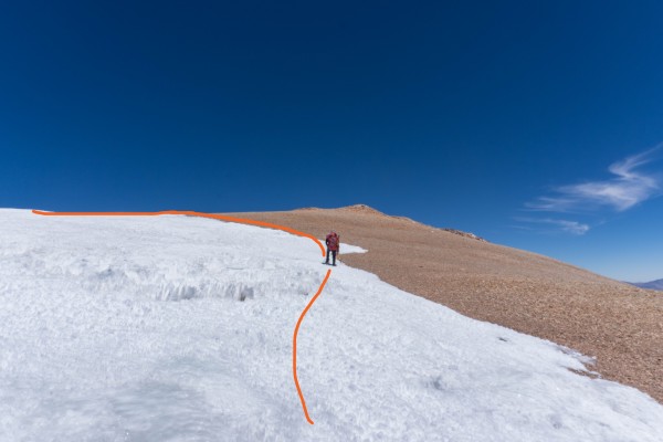 Filo hacia la cumbreFoto: 7Filo hacia la cumbreÁlvaro Zerené
