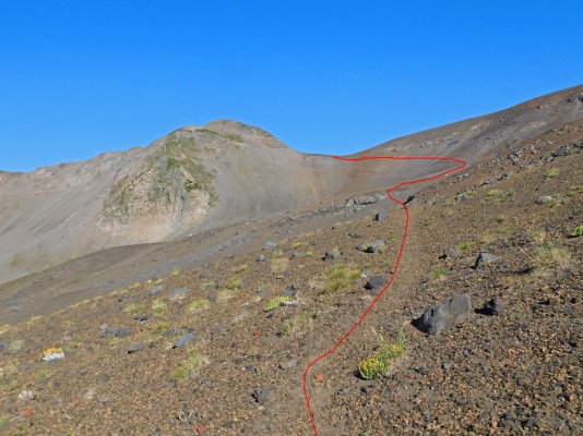 Subida hacia el paso Sierra VelludaFoto: 10Foto tomada hacia el Noroeste.Álvaro Vivanco