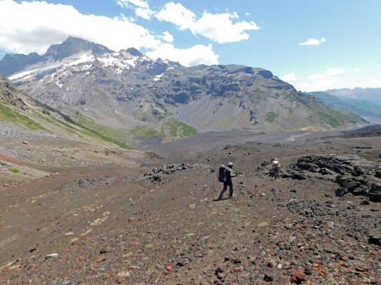 Bajando desde el pasoFoto: 13Foto tomada hacia el Noroeste.Álvaro Vivanco