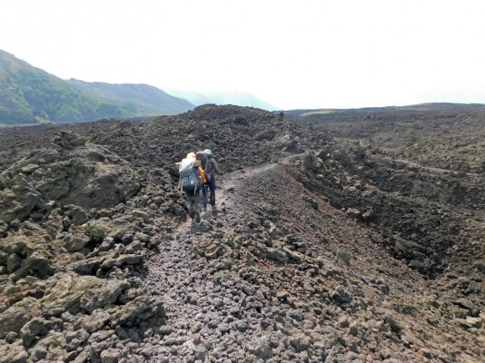 Cruce de la colada de lavaFoto: 15Foto tomada hacia el NoresteÁlvaro Vivanco