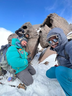 El PortalFoto: 7El evidente y místico portal que da continuidad a la arista.Diego Molina