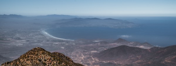 Vista desde la cumbre hacia La Serena y CoquimboFoto: 2Dirección: SurFelipe Mac Auliffe López