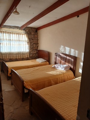 Habitaciones refugio Foto: 4Simón Olfos