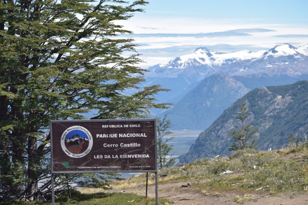 Letrero ParqueFoto: 5Sector de control e ingreso a los límites del Parque Nacional Simón Olfos