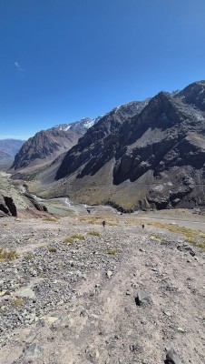 Ascendiendo el acarreo.Foto: 5Gladys Gonzalez