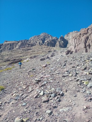 Los Chiflones al fondo.Foto: 6María Jesús Vergara