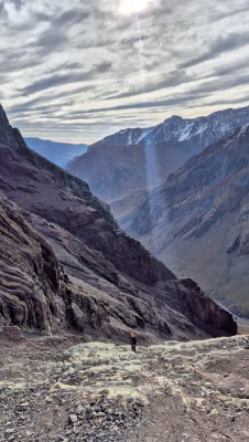 Saliendo de Los Chiflones.Foto: 8Gladys Gonzalez