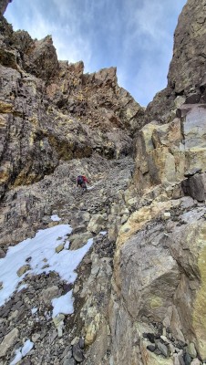 Iniciando la canaleta.Foto: 16Gladys Gonzalez