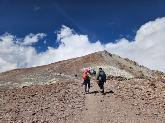 Últimos metros antes de la cumbre del PintorFoto: 6José Antonio Mena