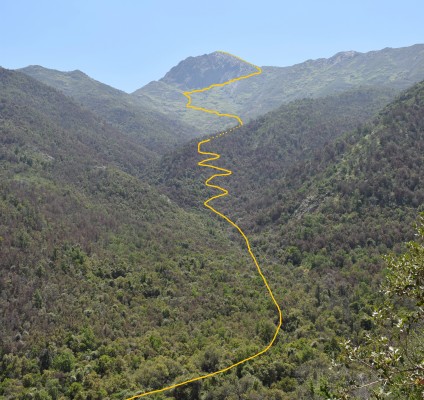 Ruta Normal desde Granizo