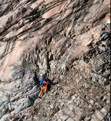 Trepes y Gateos en la quebrada de la BanderaFoto: 7Gateando para progresar en la quebrada de la BanderaHéctor Becerra Díaz
