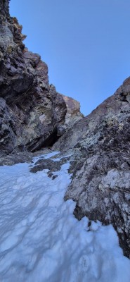 Segundo tapón con trepada de II grado.Foto: 18Gladys Gonzalez