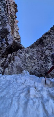 Primer tapón con trepada de II grado.Foto: 17Gladys Gonzalez