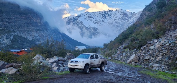 Cerro Alto del Collay 3154 msnnmFoto: 1Cerro Alto del Collay desde Hotel Puma LodgeFelipe Rodríguez Cornejo