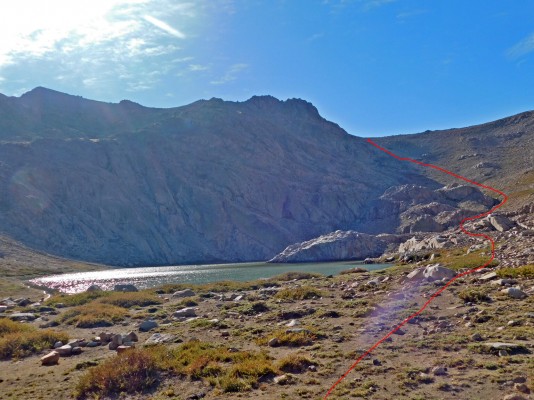 Ruta desde la lagunaFoto: 12Álvaro Vivanco