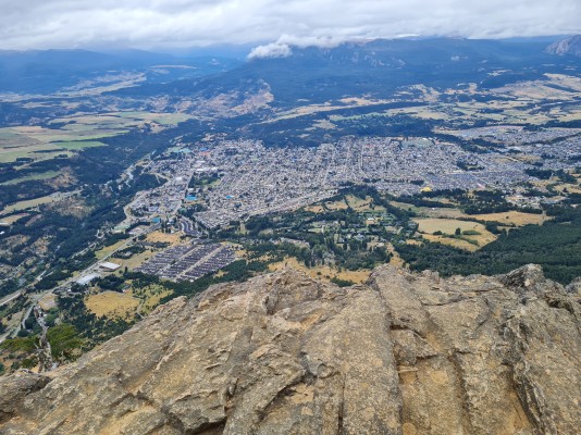 Mirador de la cumbreFoto: 13Vista hacia la ciudad Simón Olfos