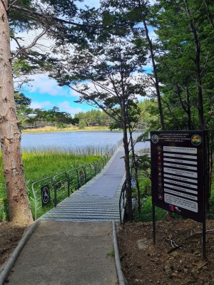 Pasarela Foto: 9Sendero apto para todo públicoSimón Olfos