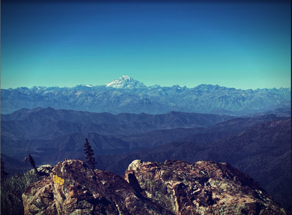 aconcagua desde cumbre de cerro la campana