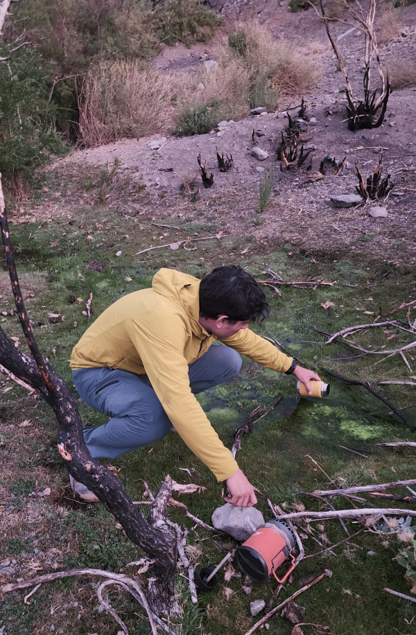VegaFoto: 6El agua de la vega trae harto sedimento por lo que se debe que filtrarGeraldine Jiménez Ponce