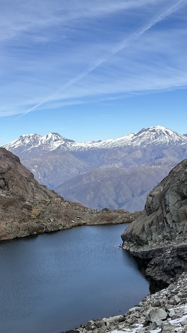 Pila mediaFoto: 6Laguna con vista a Los Nevados de ChillánDirección: SuroesteIgnacio Sepúlveda