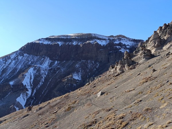 Traverse con el Matancillas de fondoFoto: 6Dirección: EsteNicolás Berríos