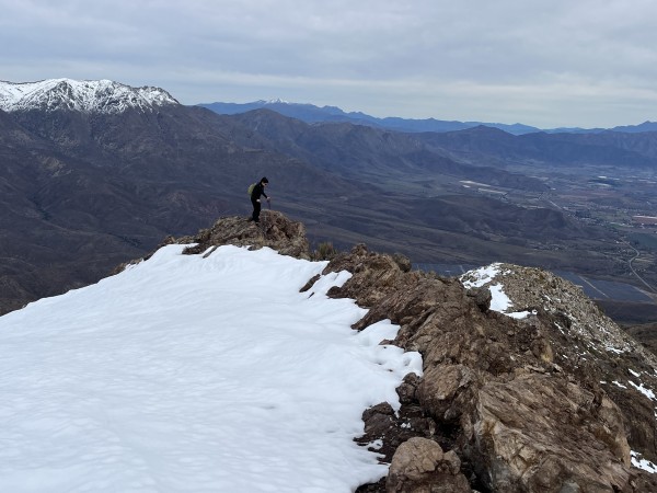 Ascendiendo por el filoFoto: 7Dirección: SuroesteNicolás Berríos