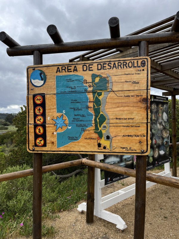 Letrero al inicio del senderoFoto: 1Dirección: NoresteNicolás Berríos
