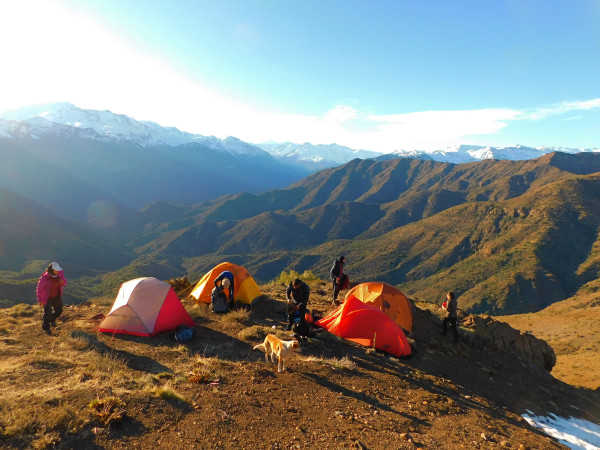 Campamento a 2000mFoto: 5Dirección: NoresteÁlvaro Vivanco