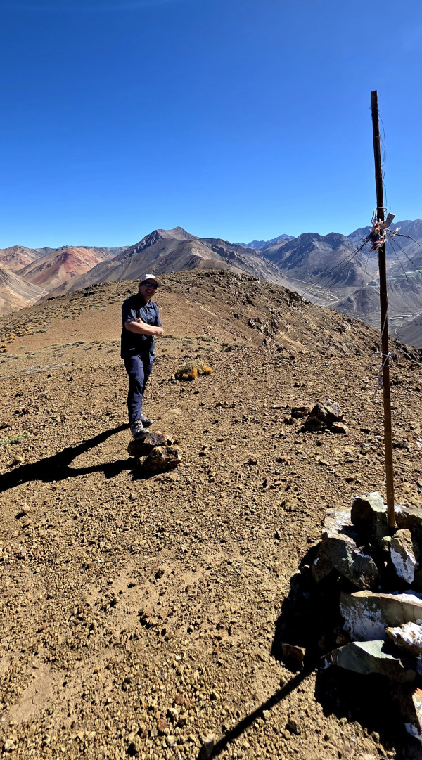 Cumbre morroFoto: 7Morro en la ruta, existe un hito y algunas señalizaciones de esta cumbre se llamaría Cortadera también, al igual que primera realizada en esta jornadaDirección: NorteRodrigo Pastene