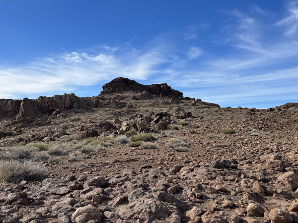 Morro sin nombreFoto: 20La cumbre de este morro constituye el punto de mayor altura de la ruta y también de esta área de la cordillera del MelónDirección: EsteNicolás Berríos