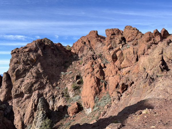 Rocas visibles al Sur de la Piedra del GauchoFoto: 23Dirección: SurNicolás Berríos