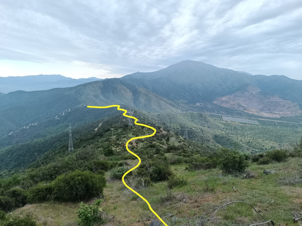 Primera parte de la rutaFoto: 3Dirección: NorteNicolás Berríos