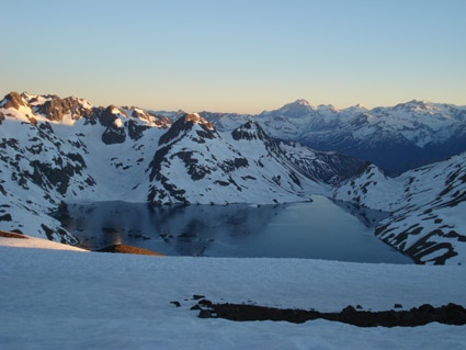 Laguna de Teno al amanecer