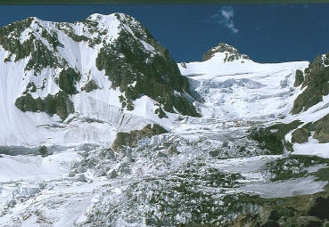 Desde el Glaciar Cortaderas