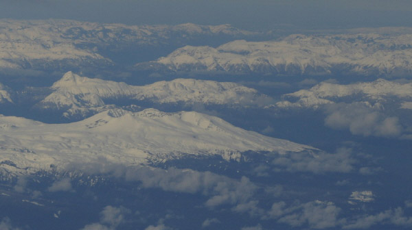 Cara oeste desde el aire