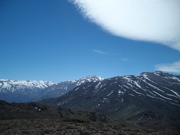 Nevado de los Ángeles desde el Canoitas