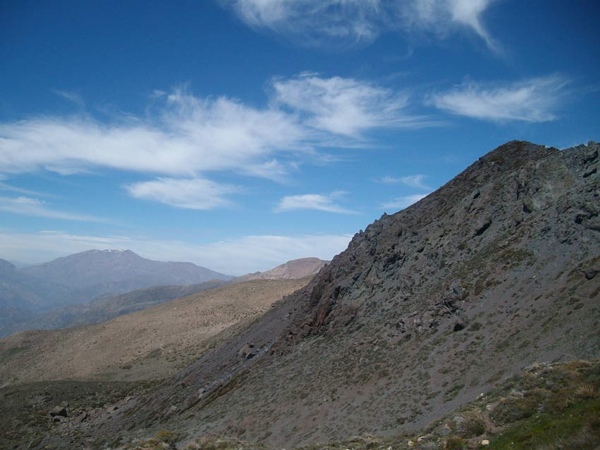 Sierra de Ramón desde Ruta al Cortadera