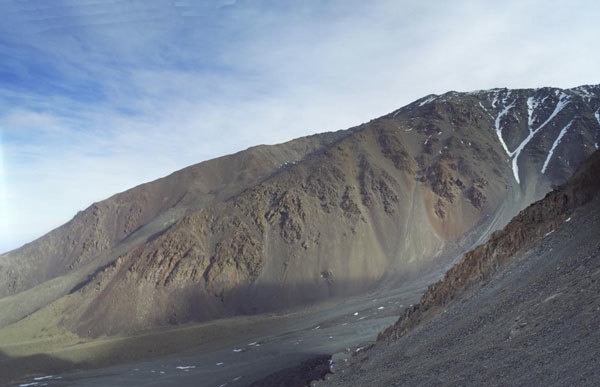 Ruta desde el Cerro Adolfo Calle.