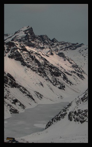 Parva del Inca y hotel Portillo