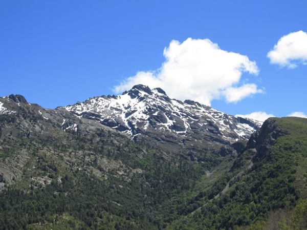 Cerro Macizo, vista sur.