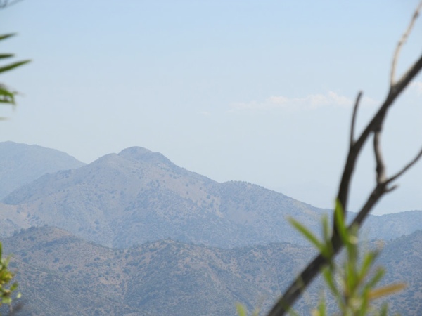 Alto de las Vizcachas desde filo Pochocón - Pochoco