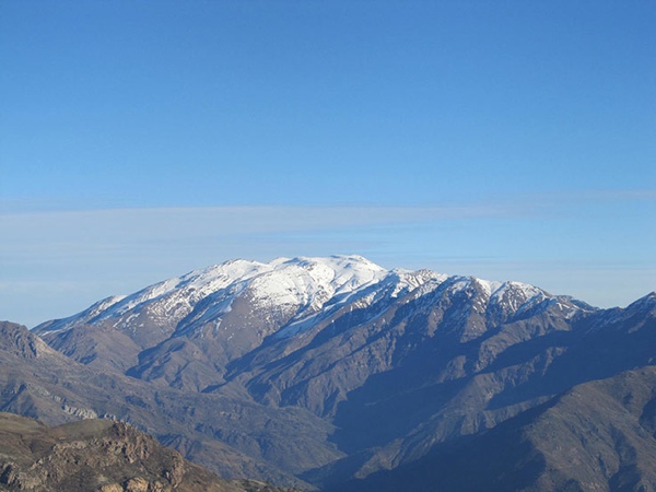 Sierra de Ramón desde cumbre Co. del Medio