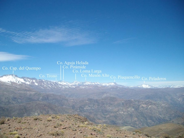 Panorámica Sur desde Cumbre del Canoitas