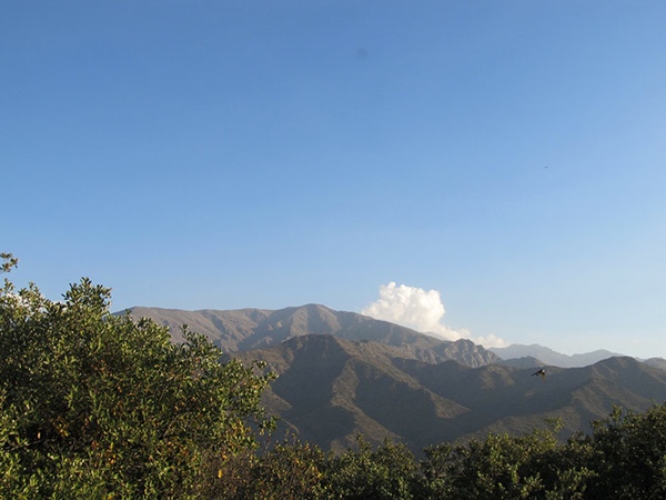 Vista Norte desde el Pochoco