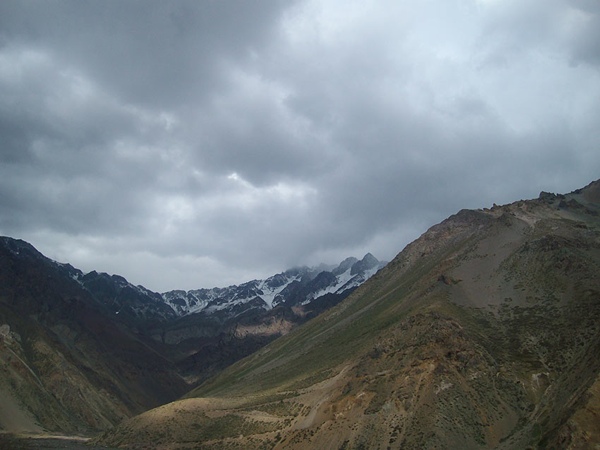 Acarreos Cara Norte desde el Río Yeso