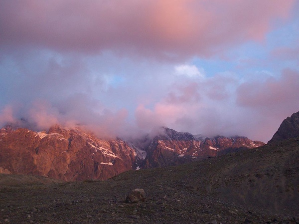 Mesón Alto-Cara Oeste y Arreboles-8 Diciembre 2011-20:00 hrs.