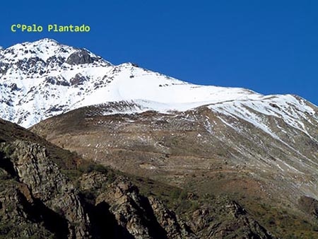 Palo Plantado desde el camino