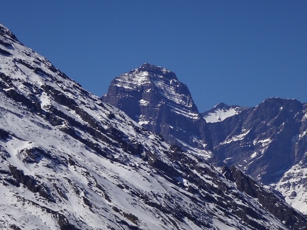Alto de los Leones desde el Nido de Condores