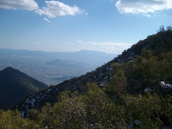Bustamante desde Cumbre Manquehue